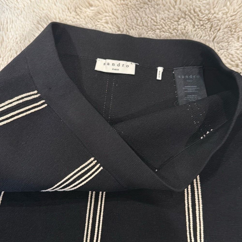 NWOT, Sandro Black and White Skirt - Picture 5 of 9